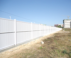 深圳地鐵PVC施工圍擋,提升施工形象、美化城市！