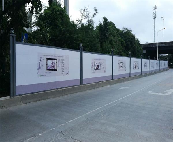 裝配式烤漆圍擋