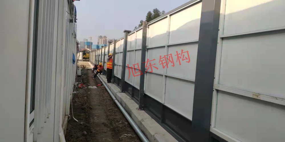 裝配式鋼圍擋A款為粵港澳大灣區(qū)發(fā)展增添保障-圍擋廠家請(qǐng)認(rèn)準(zhǔn)旭東鋼構(gòu)